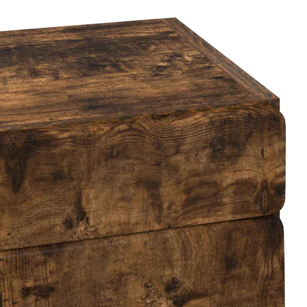 Armadio da bagno a muro TULUM Rovere fumé 37 x 24,5 x 86 cm | homemem39