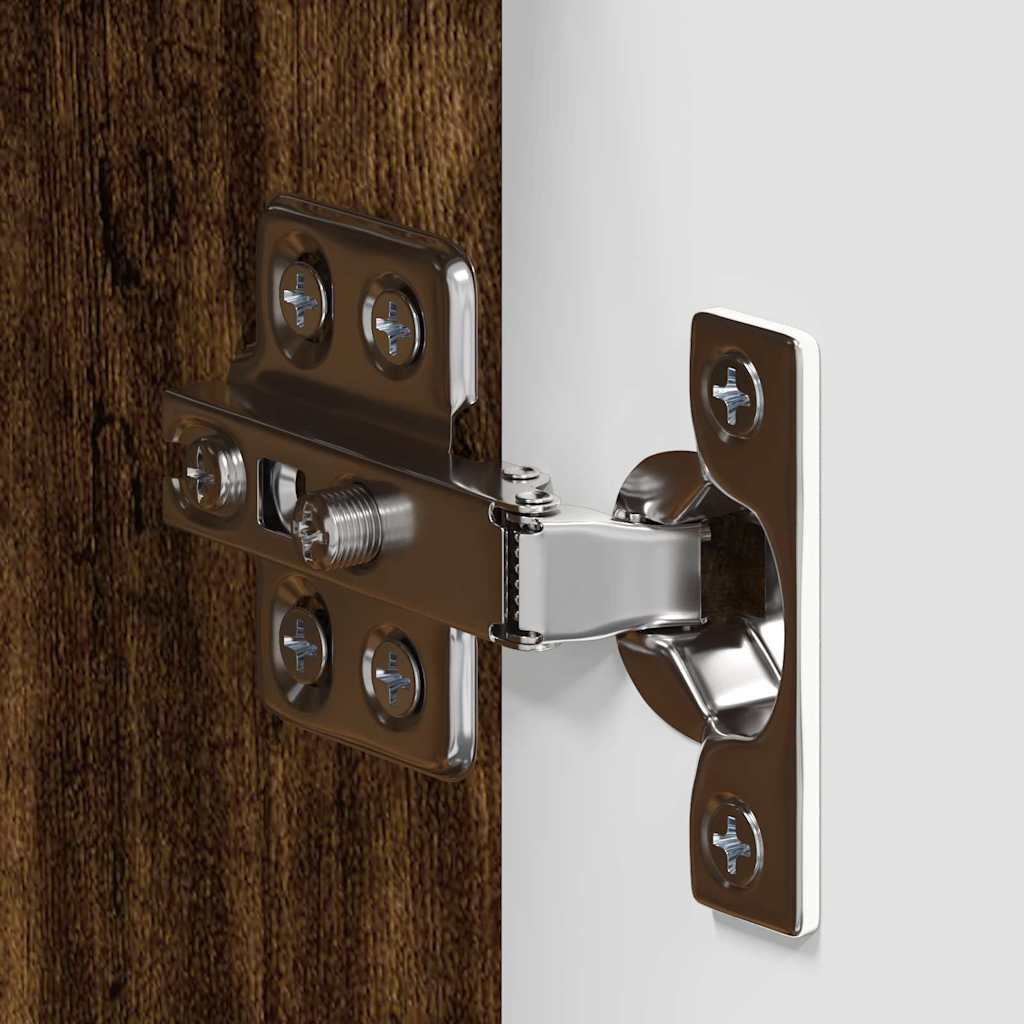 Armadio da bagno a muro TULUM Rovere fumé 37 x 24,5 x 86 cm | homemem39