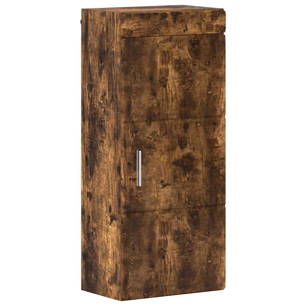 Armadio da bagno a muro TULUM Rovere fumé 37 x 24,5 x 86 cm | homemem39