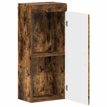 Armadio da bagno a muro TULUM Rovere fumé 37 x 24,5 x 86 cm | homemem39