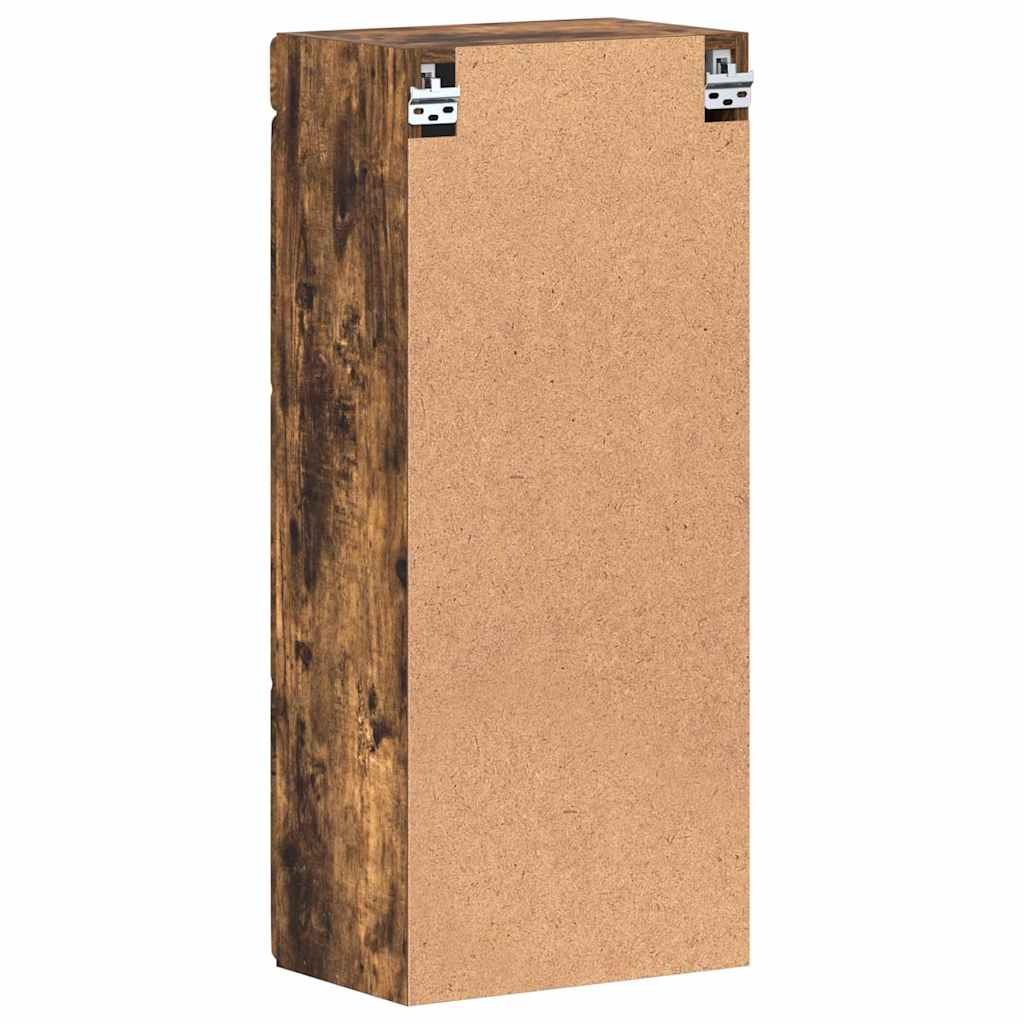 Armadio da bagno a muro TULUM Rovere fumé 37 x 24,5 x 86 cm | homemem39