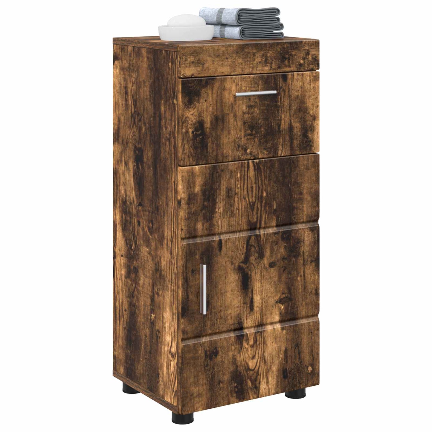 Set di Armadi da Bagno TULUM Rovere fumé 37 x 31,5 x 82 cm | homemem39