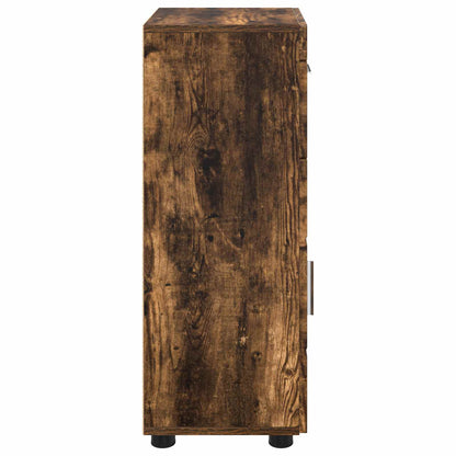 Set di Armadi da Bagno TULUM Rovere fumé 37 x 31,5 x 82 cm | homemem39