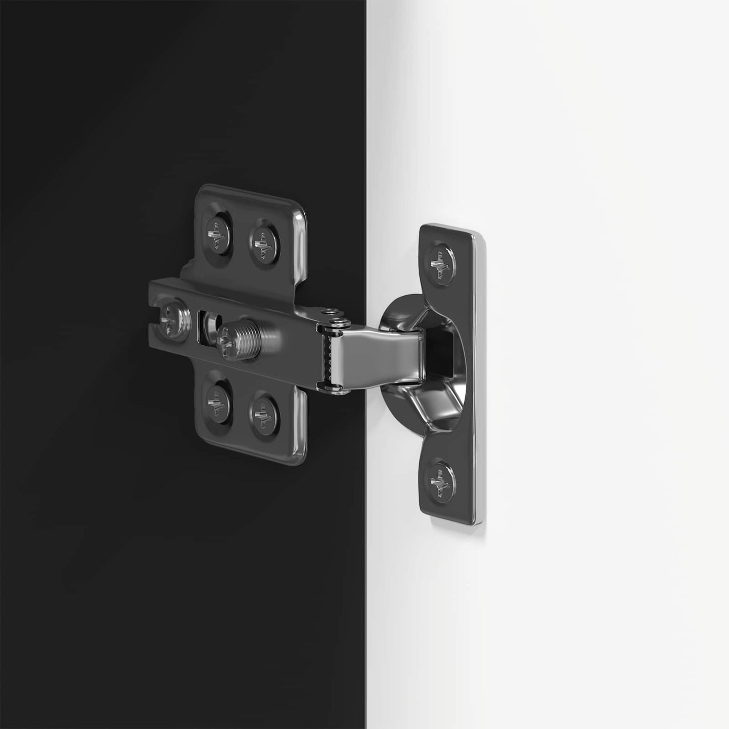 Set di Armadi da Bagno TULUM Nero 37 x 31,5 x 203 cm | homemem39