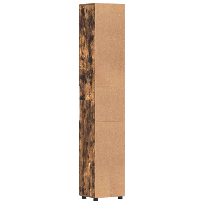 Set di Armadi da Bagno TULUM Rovere fumé 37 x 31,5 x 203 cm | homemem39