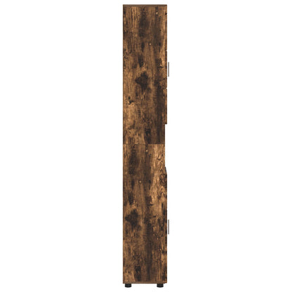 Set di Armadi da Bagno TULUM Rovere fumé 37 x 31,5 x 203 cm | homemem39