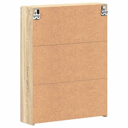 Mobiletto per specchio da bagno TULUM Rovere Sonoma | homemem39