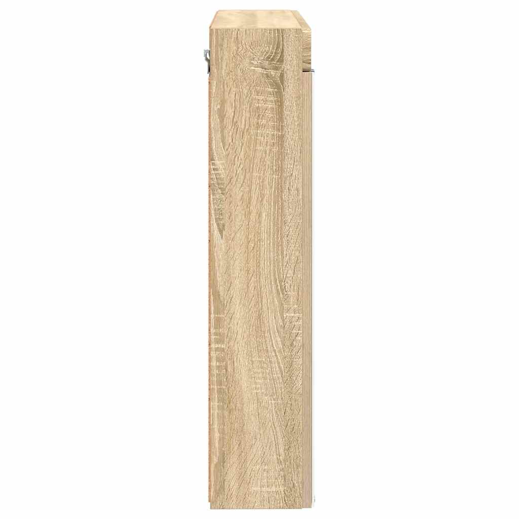 Mobiletto per specchio da bagno TULUM Rovere Sonoma | homemem39