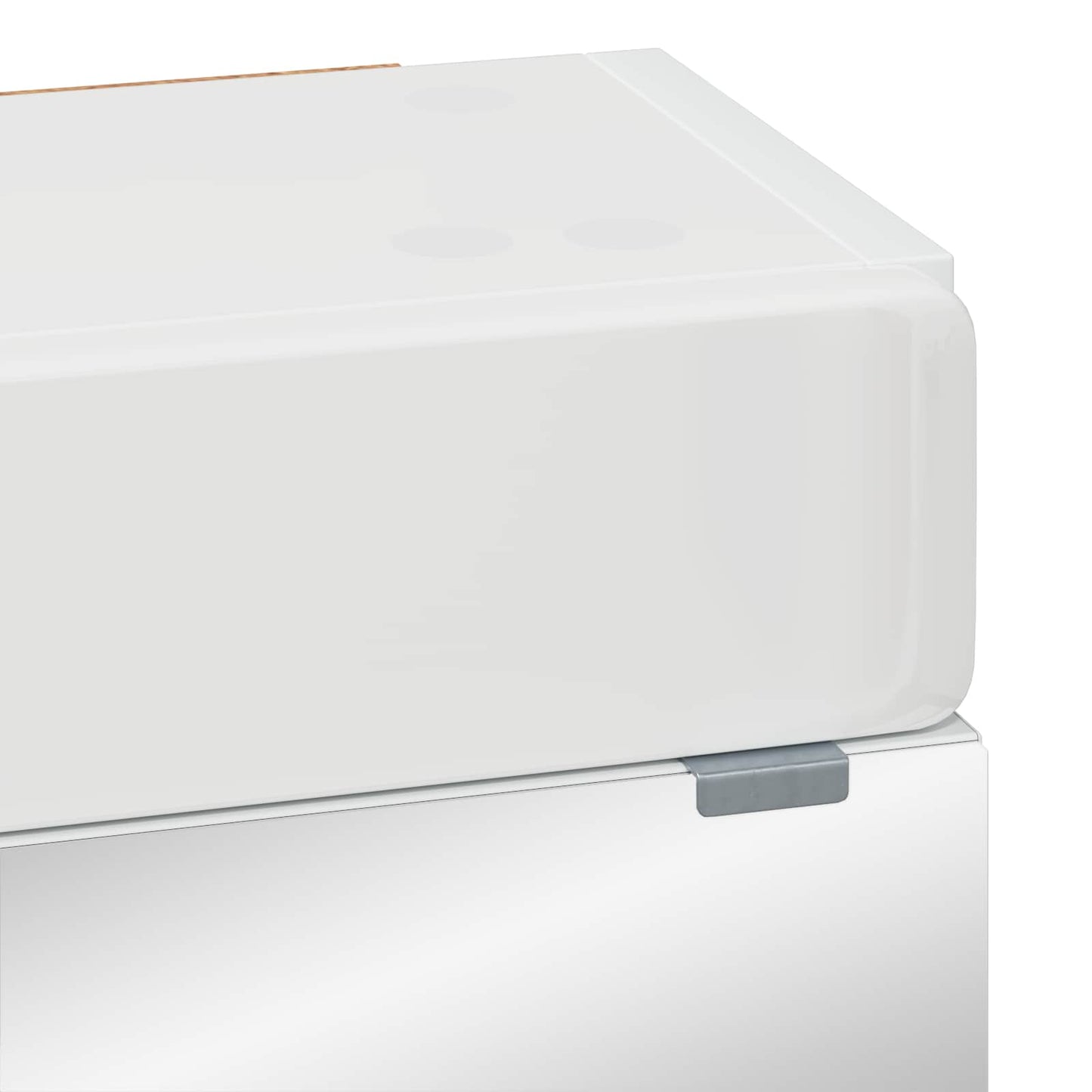 Mobiletto per specchio da bagno TULUM Bianco Lucido | homemem39