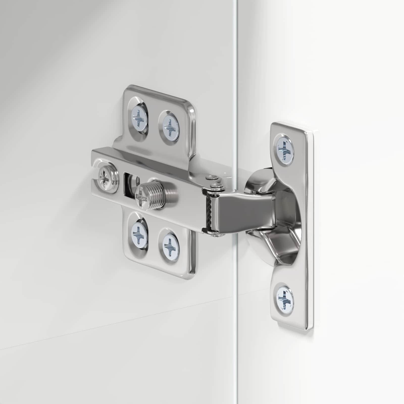 Mobiletto per specchio da bagno TULUM Bianco Lucido | homemem39