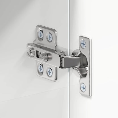 Mobiletto per specchio da bagno TULUM Bianco Lucido | homemem39