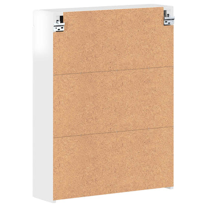 Mobiletto per specchio da bagno TULUM Bianco Lucido | homemem39