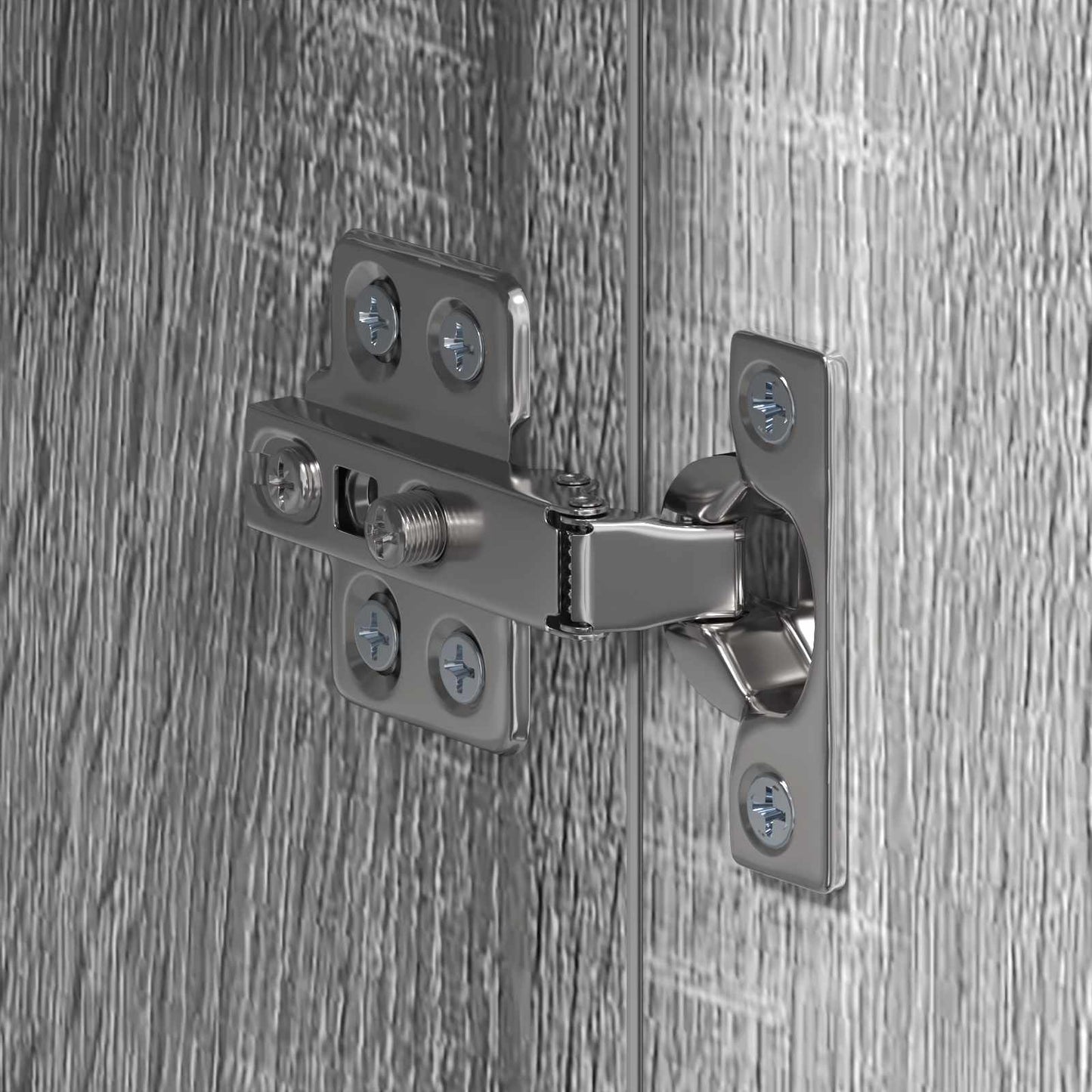 Mobiletto per specchio da bagno TULUM Grigio Sonoma | homemem39