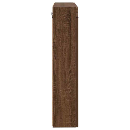 Mobiletto per specchio da bagno TULUM Rovere Marrone | homemem39