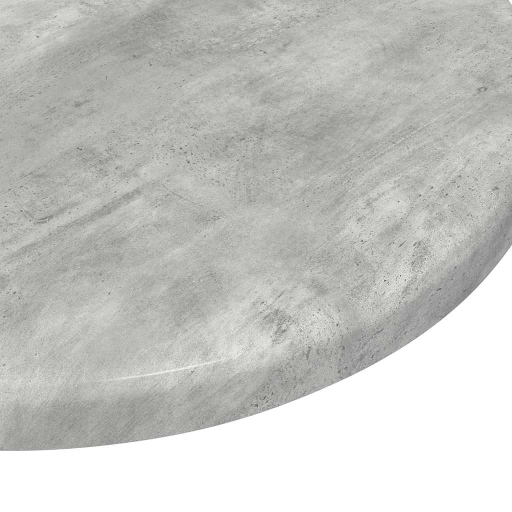 Piano del tavolo Grigio cemento Ø 30 x 1,5 cm Legno multistrato | homemem39
