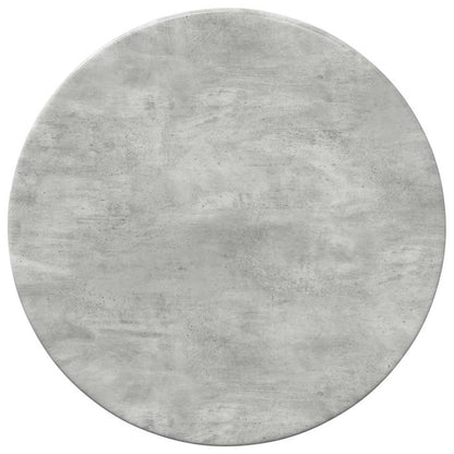 Piano del tavolo Grigio cemento Ø 30 x 1,5 cm Legno multistrato