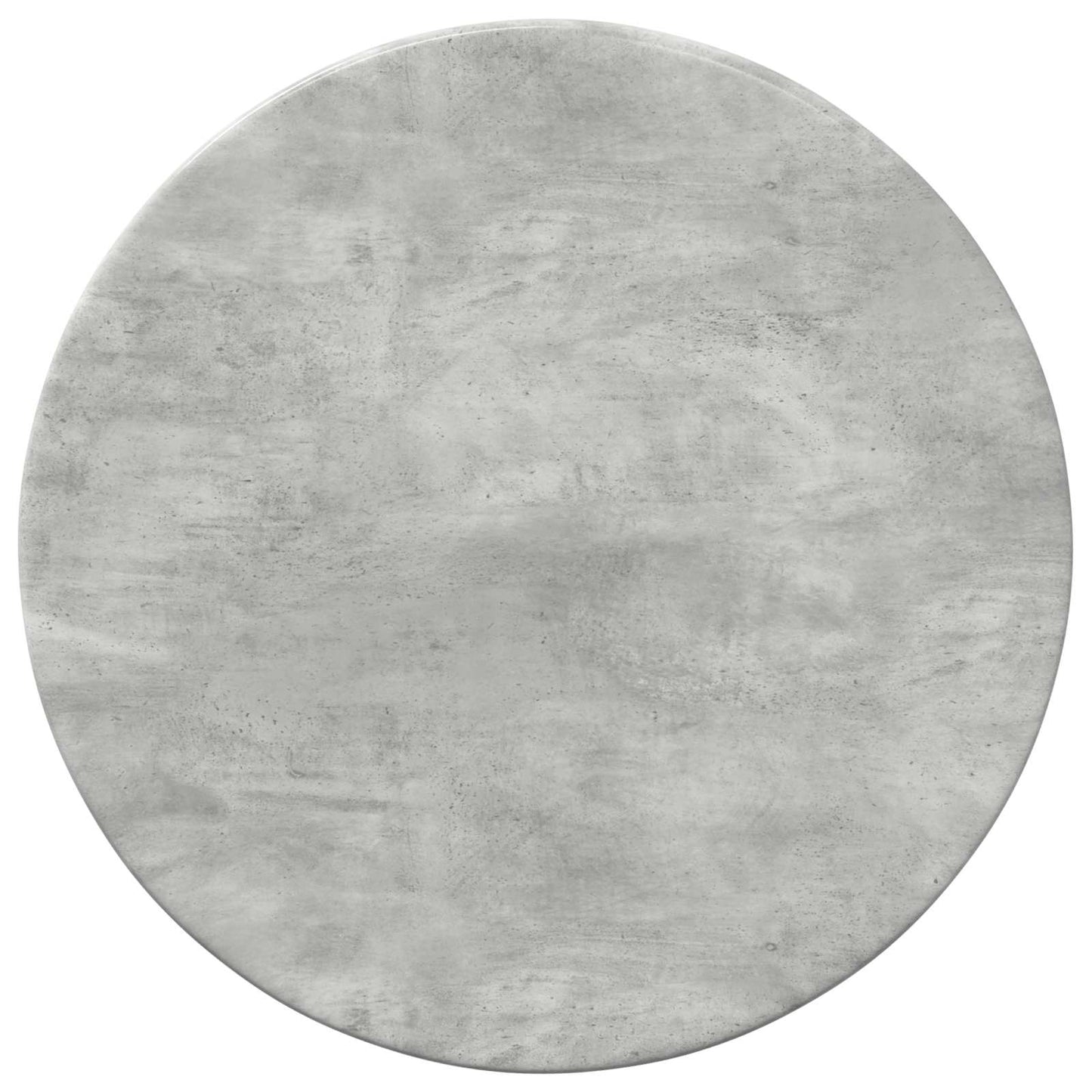 Piano del tavolo Grigio cemento Ø 30 x 1,5 cm Legno multistrato