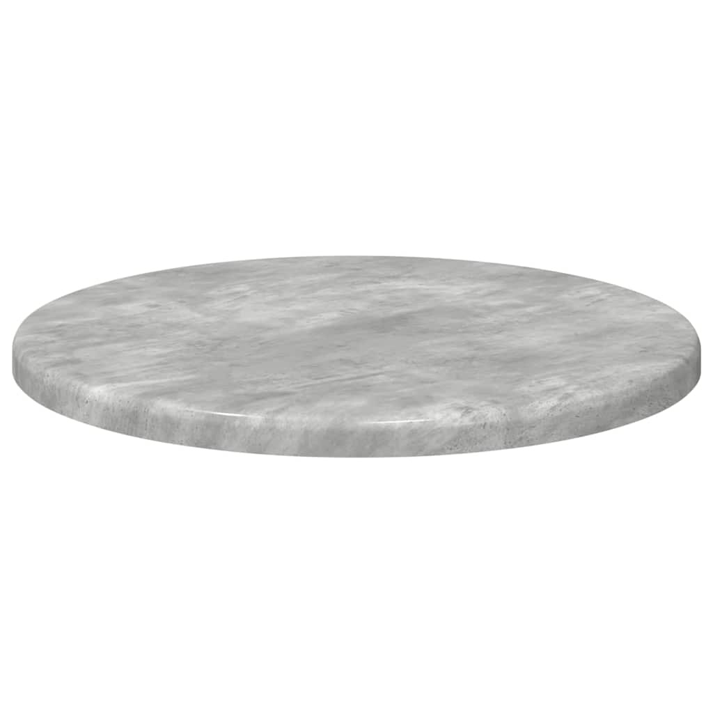 Piano del tavolo Grigio cemento Ø 30 x 1,5 cm Legno multistrato | homemem39