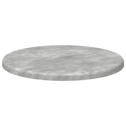 Piano del tavolo Grigio cemento Ø 30 x 1,5 cm Legno multistrato | homemem39