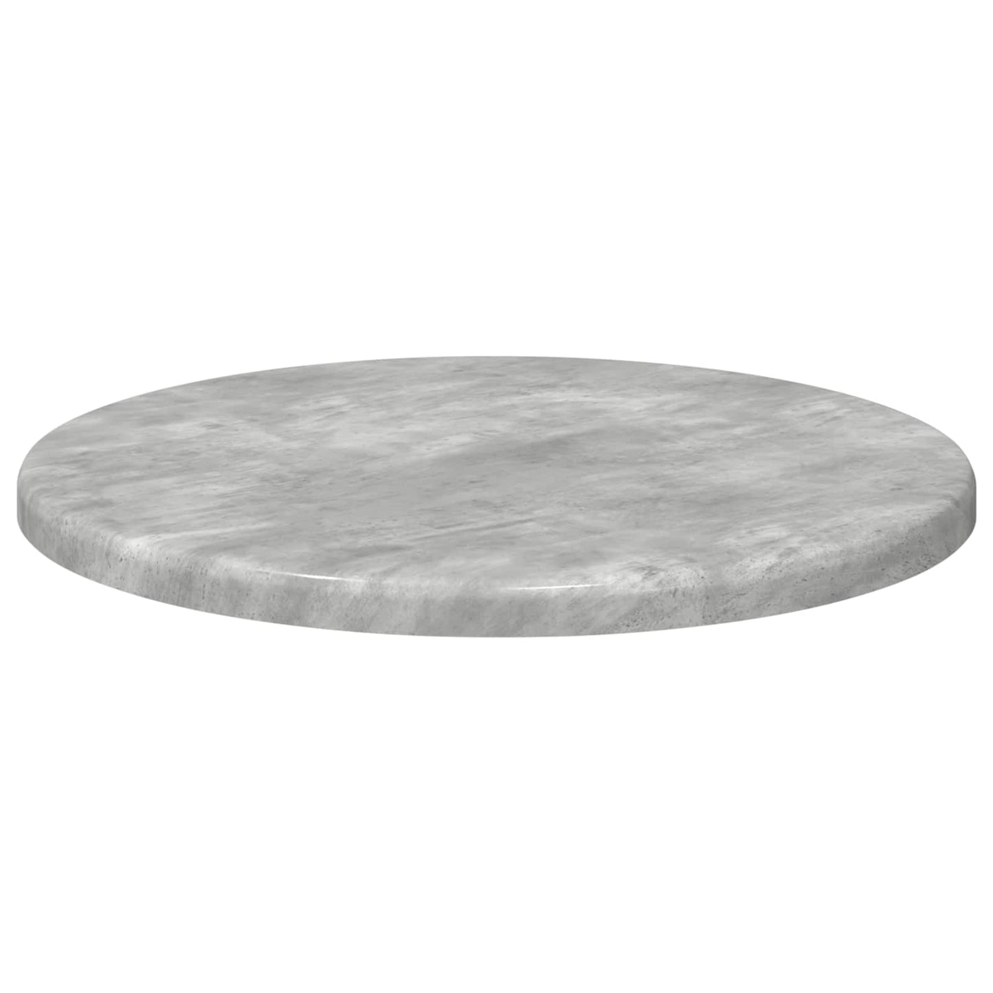 Piano del tavolo Grigio cemento Ø 30 x 1,5 cm Legno multistrato