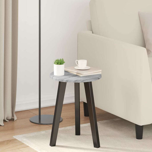 Piano del tavolo Grigio Sonoma Ø 30 x 1,5 cm Legno multistrato | homemem39