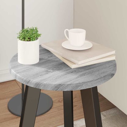 Piano del tavolo Grigio Sonoma Ø 30 x 1,5 cm Legno multistrato | homemem39