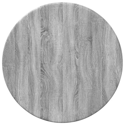 Piano del tavolo Grigio Sonoma Ø 30 x 1,5 cm Legno multistrato | homemem39