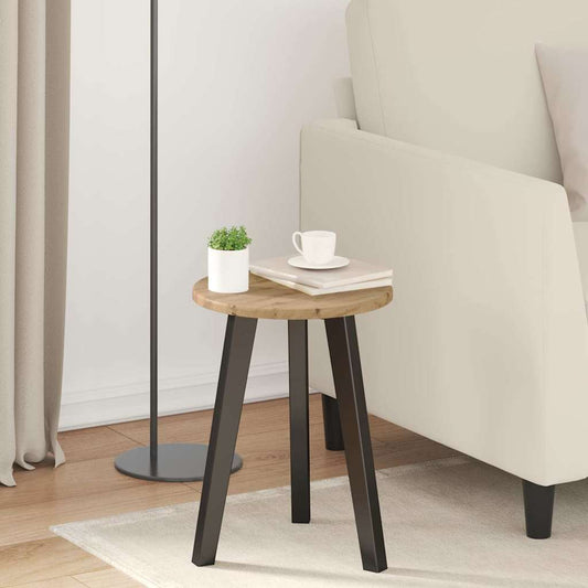 Piano del tavolo rovere artigianale Ø 30 x 1,5 cm