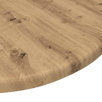 Piano del tavolo rovere artigianale Ø 40 x 1,5 cm
