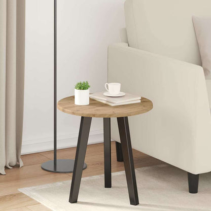 Piano del tavolo rovere artigianale Ø 40 x 1,5 cm