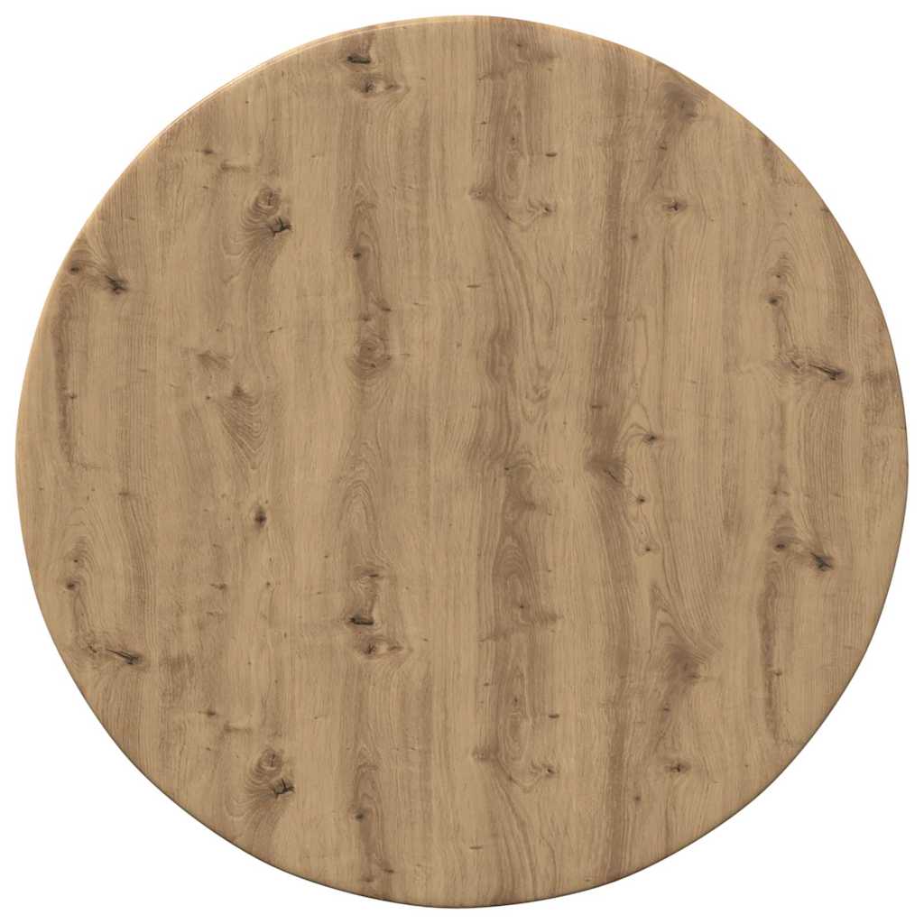Piano del tavolo rovere artigianale Ø 40 x 1,5 cm