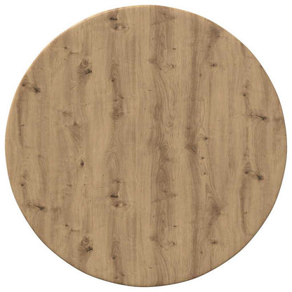 Piano del tavolo rovere artigianale Ø 40 x 1,5 cm