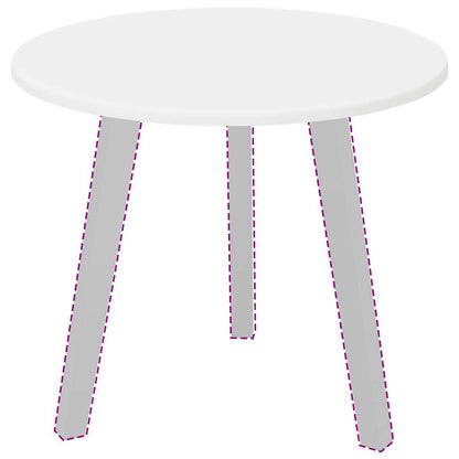 Piano del tavolo Bianco 50 x 50 x 1,5 cm Legno multistrato