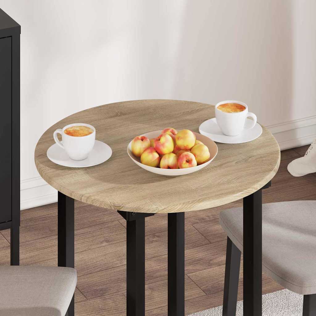 Piano del tavolo rovere sonoma 60 x 60 x 1,5 cm