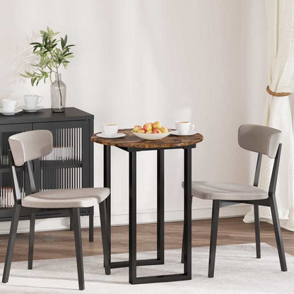 Piano del tavolo Rovere fumo 60 x 60 x 1,5 cm Legno multistrato