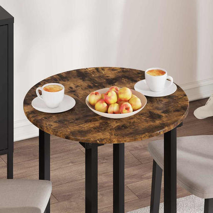 Piano del tavolo Rovere fumo 60 x 60 x 1,5 cm Legno multistrato