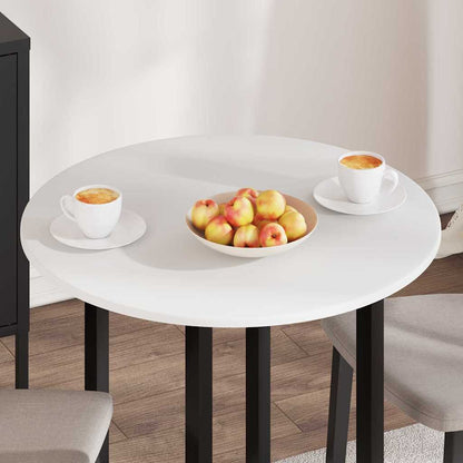 Piano del tavolo Bianco Ø 70 x 1,5 cm Legno multistrato | homemem39