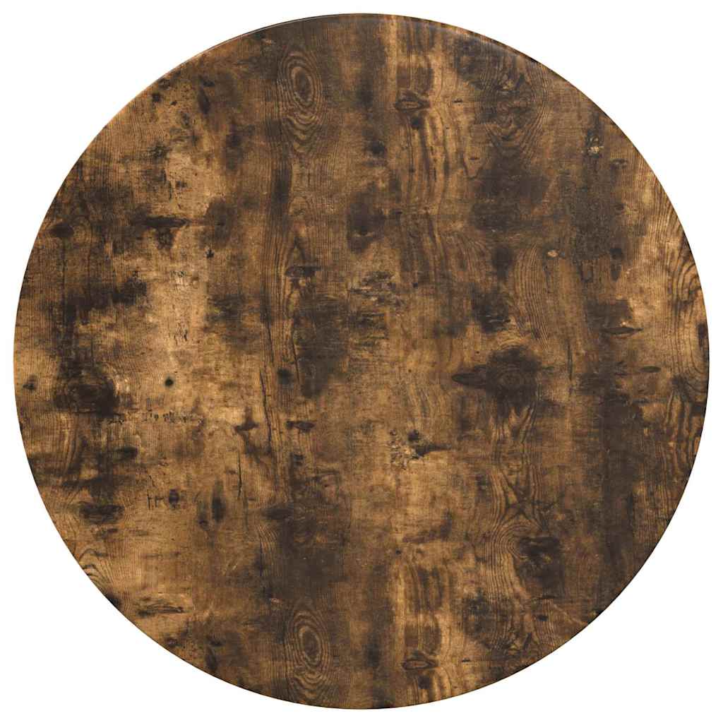 Piano del tavolo Rovere fumo 70 x 70 x 1,5 cm Legno multistrato