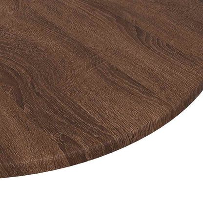 Piano del tavolo Rovere marrone Ø 70 x 1,5 cm Legno multistrato | homemem39