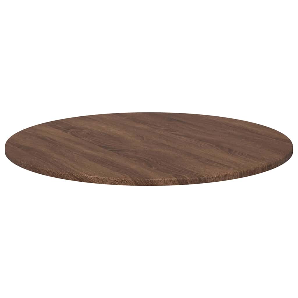 Piano del tavolo Rovere marrone Ø 70 x 1,5 cm Legno multistrato | homemem39