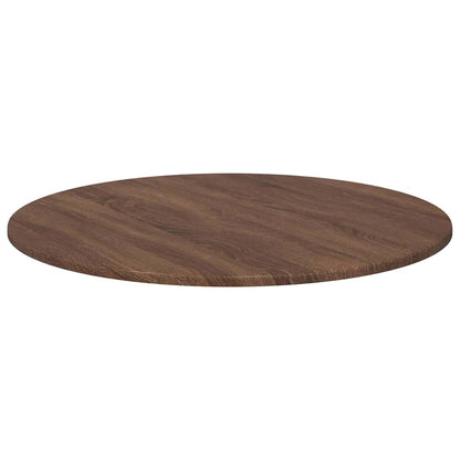 Piano del tavolo Rovere marrone Ø 70 x 1,5 cm Legno multistrato | homemem39