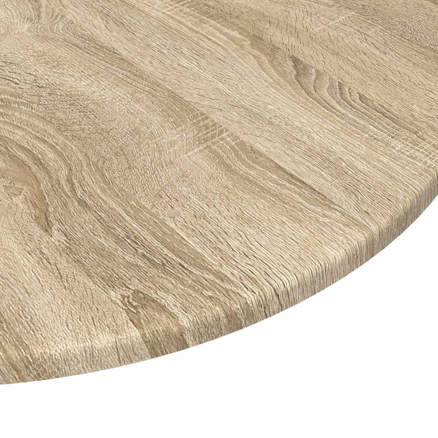 Piano del tavolo rovere sonoma Ø 80 x 1,5 cm Legno multistrato