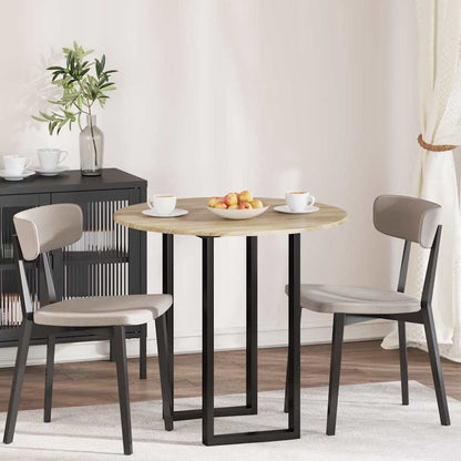 Piano del tavolo rovere sonoma 80 x 80 x 1,5 cm