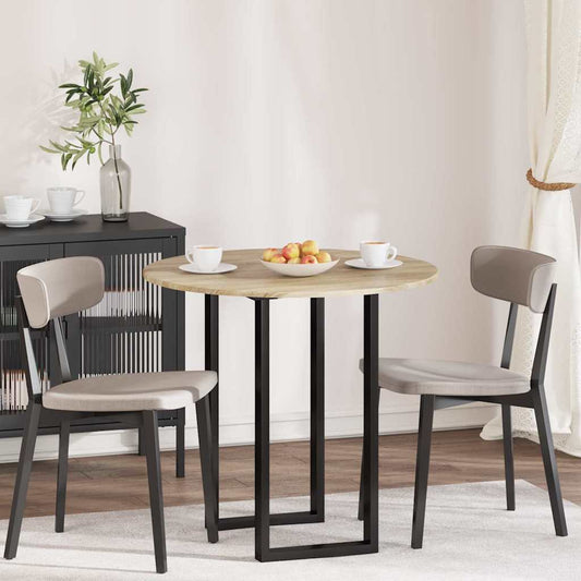 Piano del tavolo rovere sonoma 80 x 80 x 1,5 cm