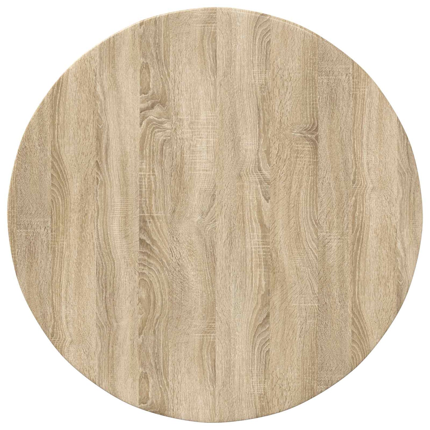 Piano del tavolo rovere sonoma Ø 80 x 1,5 cm Legno multistrato