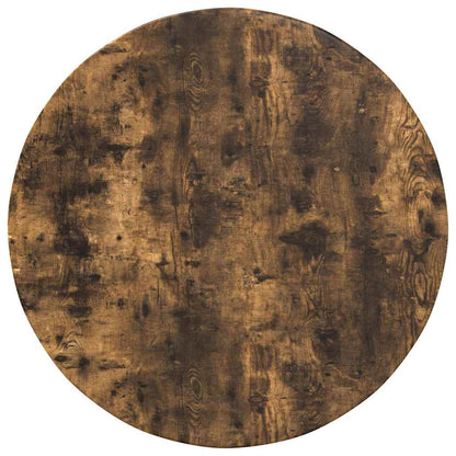 Piano del tavolo Rovere fumo 80 x 80 x 1,5 cm Legno multistrato