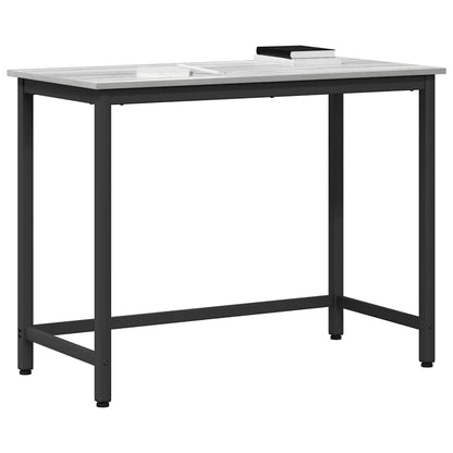 tavolo Grigio Sonoma 80 x 50 x 76,5 cm