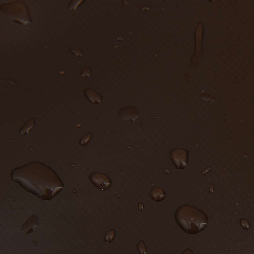 Telo 650g / m² Marrone 1,5 x 20 m Tela con rivestimento in PVC