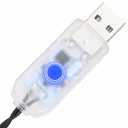 Albero di Natale artificiale con 150 LED Verde 185 cm PVC