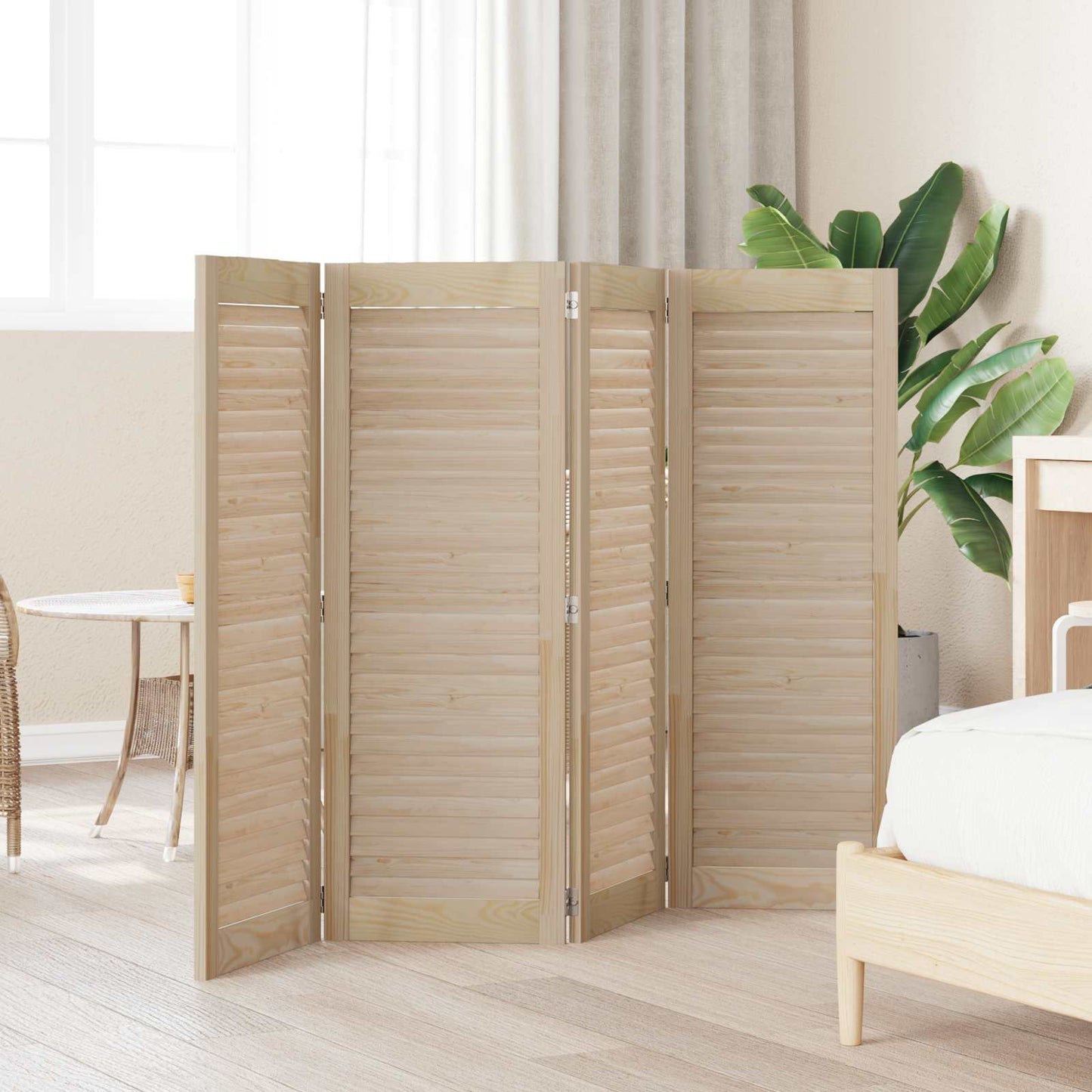 Porta per Armadio con porta 4 pcs Naturale 110 x 2,1 x 39,5 cm